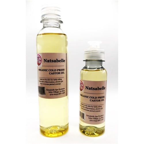 Natsabelle Organic Cold Pressed Castor Oil