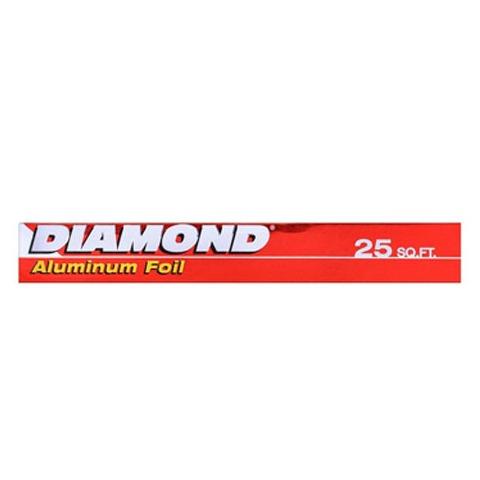 Diamond Aluminum Foil, 25Ft+5Ft Free