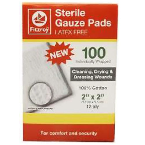 Fitzroy Sterile Gauze Pads