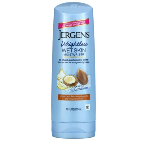 Jergens Wet Skin Moisturizer - Argan Oil - 10oz