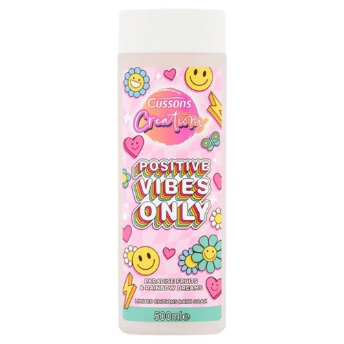 Cussons Creations Bath Liquid Positive Vibes 500ml