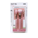 Isola 3 Pc  Makeup Brush -Pink