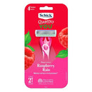 Schick Quattro You, Raspberry Rain Shavers - 2 Count