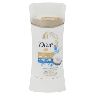 Dove Ultimate Water Based + Glycerin 48h Antiperspirant Deodorant 2.6oz