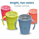 Dr Brown's Cheers360 Spoutless Transition Cup w/ Handles- 7oz