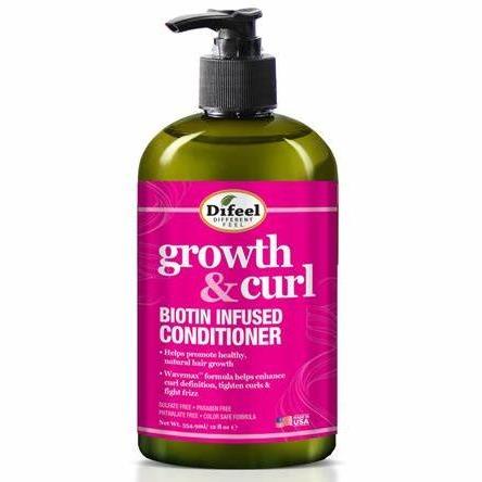 Difeel Growth & Curl Biotin Infused 12 fl oz