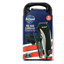 Barbasol 10 Pc Pro Hair Clipper Kit With Stainless Steel Blades In Travel Case