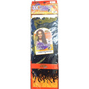 Afro Sens 18" 3X Faux Locs Curly - Color 1