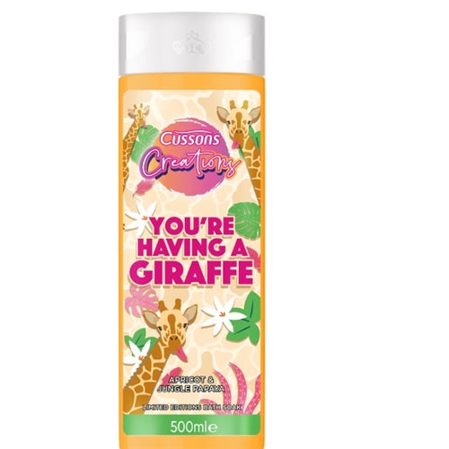 Cussons Creations Bath Liquid Having A Giraffe 500ml