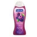 Softsoap Body Wash Exfoliating Scrub, Blackberry Sugar