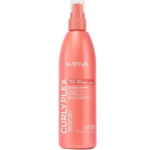 Kativa Curly Plex Next Day Curl Refresher, Definition & Anti Frizz 225ml