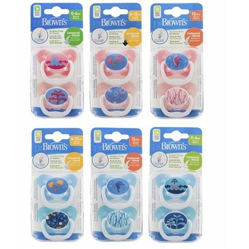 Dr Brown's PreVent Butterfly Soother - 2 Pack