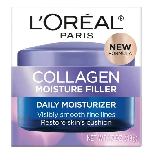 L'Oreal Paris Collagen Moisture Filler Daily Moisturizer, New Formula - 1.7oz