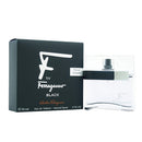 Salvatore Ferragamo Black Eau De Toilette For Men 50ml