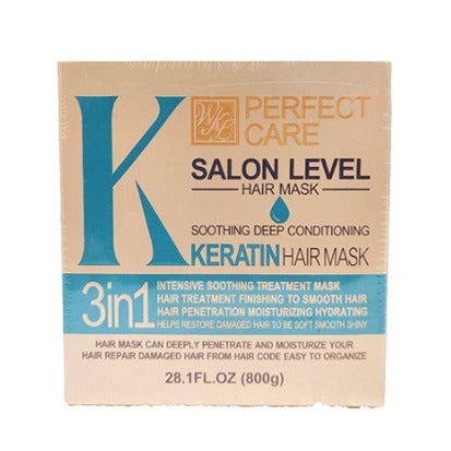 Wokali Perfect Care Salon Level 3 In 1Hair Mask With Keratin 800g