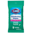 Clorox Fresh Disinfecting Wipes Bleach Free Cleaning Wipes - 9 Count