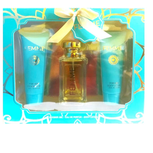 United Scents Femme 3 Pc Gift Set For Women