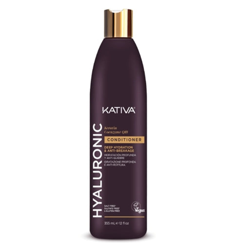 Kativa Hyaluronic Keratin Conenzyme Q10, Deep Hydration & Anti-Breakage 355ml