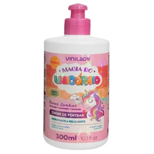 Vini Lady Magia Do Unicorn Aloe Vera + Chamomile & Lavender Kids Combing Cream 300ml