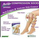 Morlife Zippered Compression Socks - 1 Pair