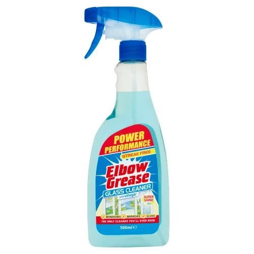 Elbow Grease Glass Cleaner with Vinegar 500ml