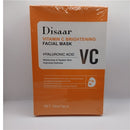 Disaar Vitamin C Brightening Facial Mask 25ml- 5's