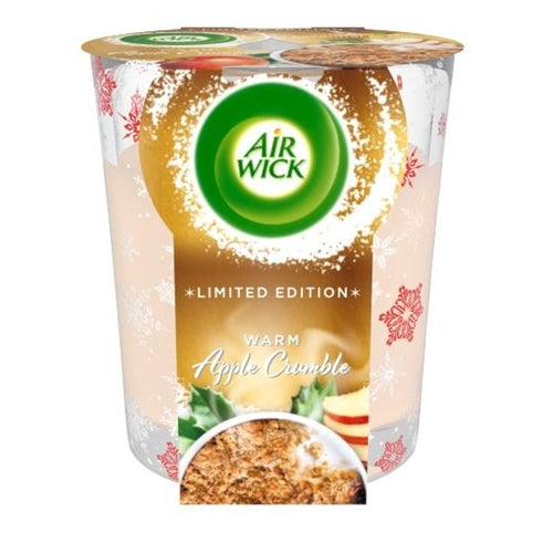 Air Wick Warm Apple Crumble Candle 105g