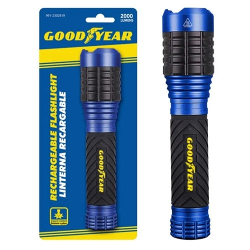 Good Year Rechargeable Flash Light, 2000 Lumens