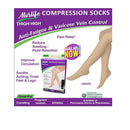 Morlife Thigh High Compression Stockings-1pair
