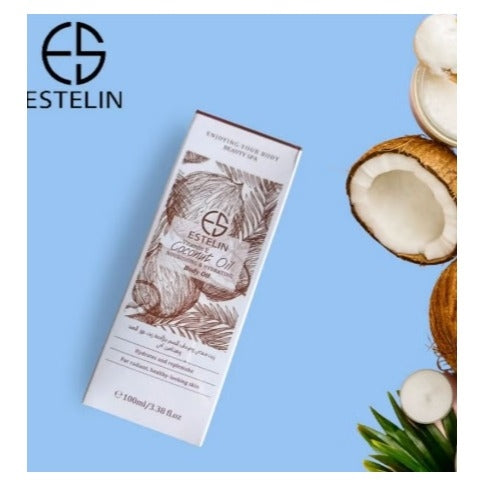 Estellin Coconut oil & Vitamin E nourishing & hydrating Body Oil 100 ML