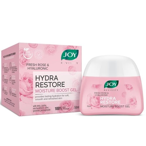 Joy Revivify Fresh Rose & Hyaluronic Hydra Restore Moisture Boost Gel 50ml