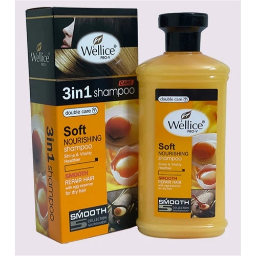 Wellice 3 In 1 Soft Nourishing Shampoo 400g