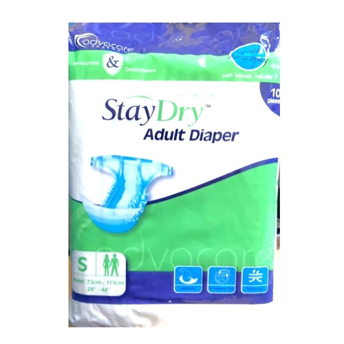 Stay Dry Adult Diaper - Small 10's