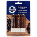 Curalene Moisturizing Cocoa Butter 3 Pack Lip Balm