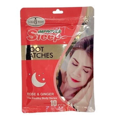 Aichun Beauty Improves Sleep Foot Patches, Rose & Ginger