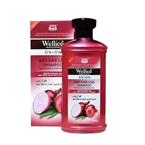 Wellice Hair Care Onion Essence Shampoo 400g