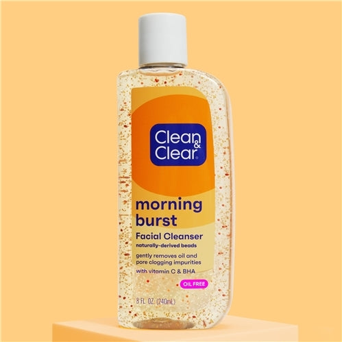 Clean & Clear Morning Burst Oil-Free Facial Cleanser - 8 fl oz
