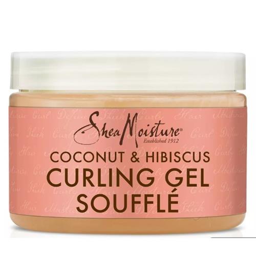 SheaMoisture Curling Gel Souffle for Thick Curly Hair Coconut and Hibiscus - 12oz