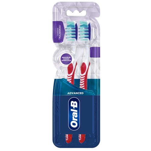 Oral B Advanced Radiant Toothbrush - 2 Pack