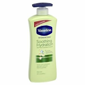 Vaseline Intensive Care Soothing Hydration Body Lotion - Aloe - 20.3 fl oz