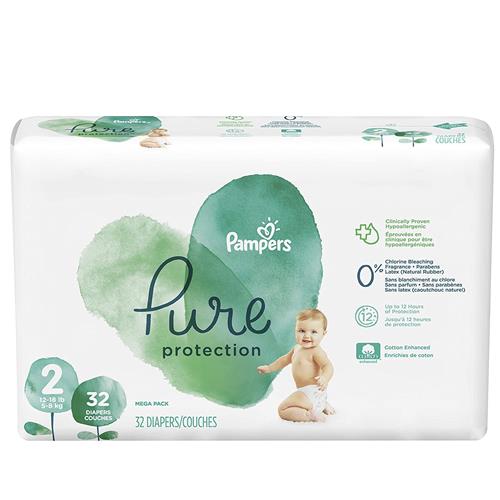 Pampers Pure Protection Mega Pack Diapers