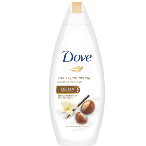 Dove Purely Pampering Nourishing Body Wash, Shea Butter with Warm Vanilla, 750 ML