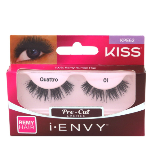 I Envy by Kiss strip false eyelashes black