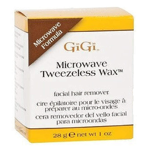 GiGi Microwave Tweezeless Wax - Facial Hair Remover - 1 oz