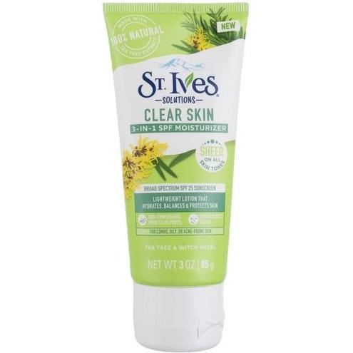 St. Ives Tea Tree Clear Skin 3-in-1 Moisturizer - SPF 25 - 3oz