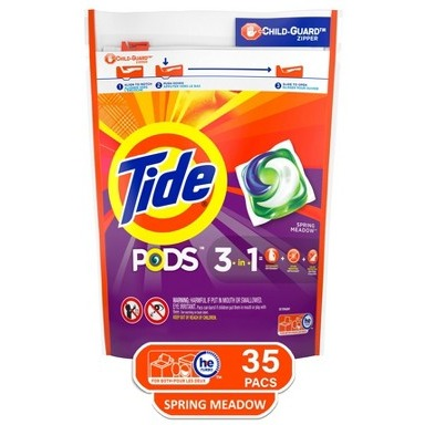 Tide Pods 3 In 1 Spring Meadow - 35pc - 806g
