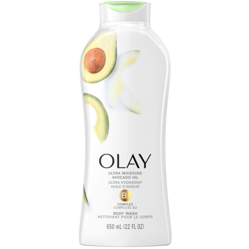 Olay Ultra Moisture Body Wash for Women, Avocado Oil, 22 fl oz