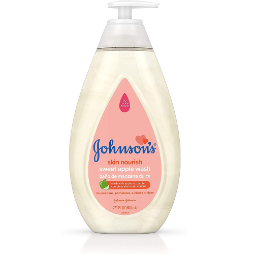 Johnson's Nourishing Sweet Apple Baby Wash 16.9OZ