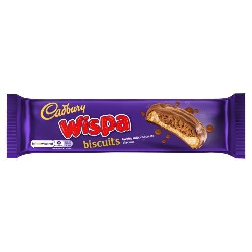 Cadbury Wispa Chocolate Biscuits 124g