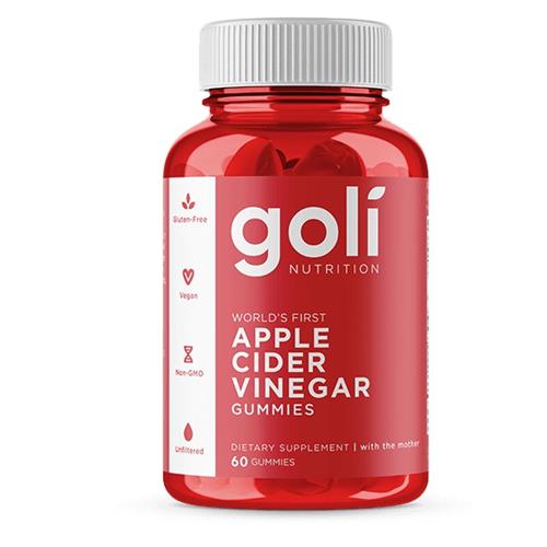 Goli Nutrition Apple Cider Vinegar Gummy Vitamins - Immunity & Detox - 60 Count